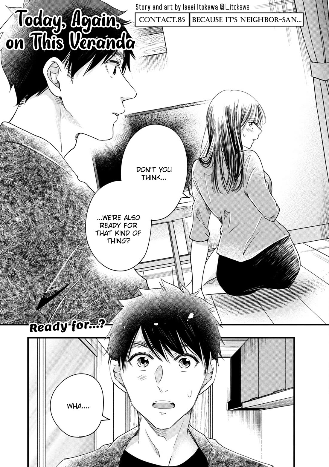 On the Balcony Again Today Chapter 85 page 1 - Chapter 85