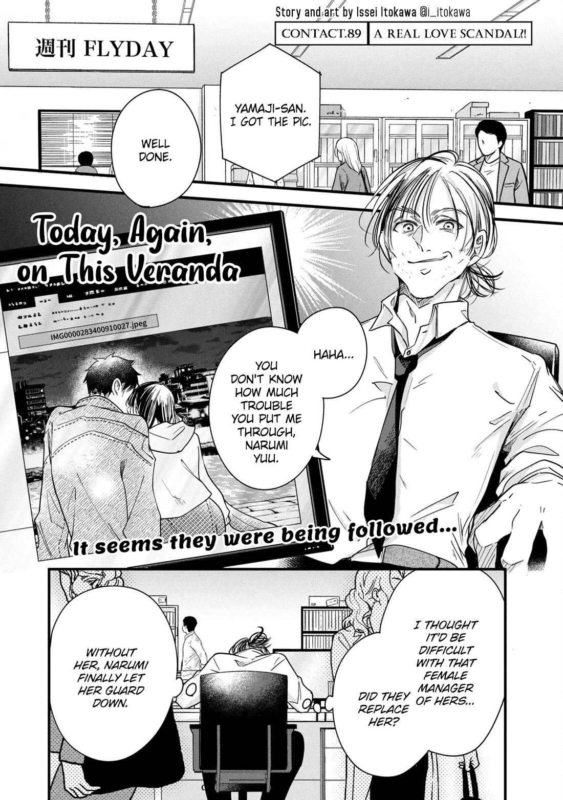 On the Balcony Again Today Chapter 89 page 1 - Chapter 89