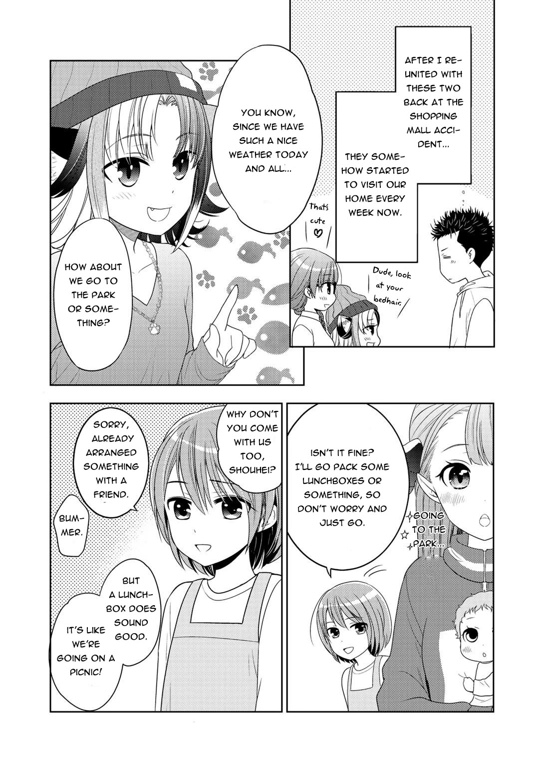 On The Way Home, I Got A Bride And Twin Daughters, But They Were Dragons Chapter 11 page 3 - Chapter 11 [END]