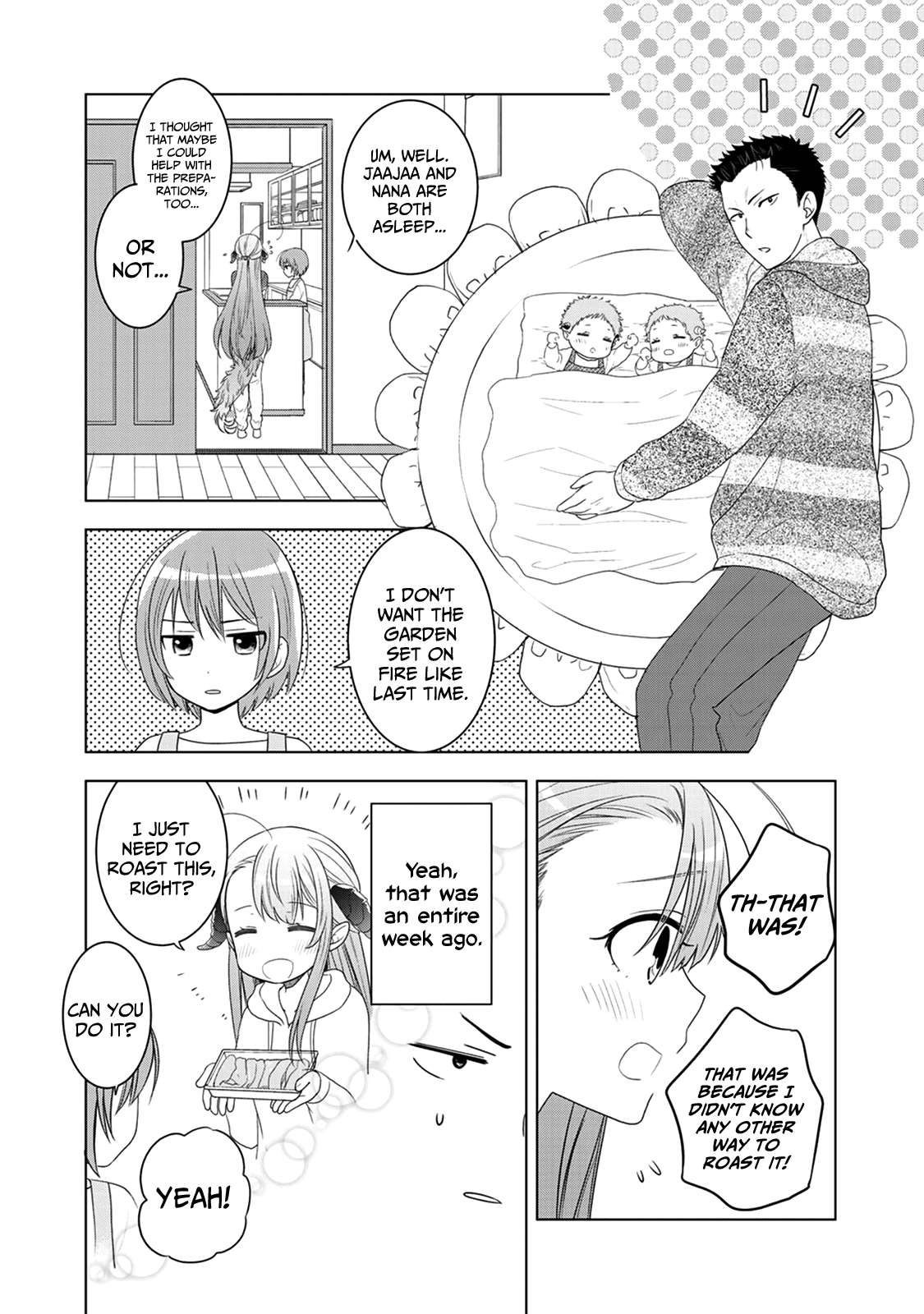 On The Way Home, I Got A Bride And Twin Daughters, But They Were Dragons Chapter 8 page 12 - Chapter 8