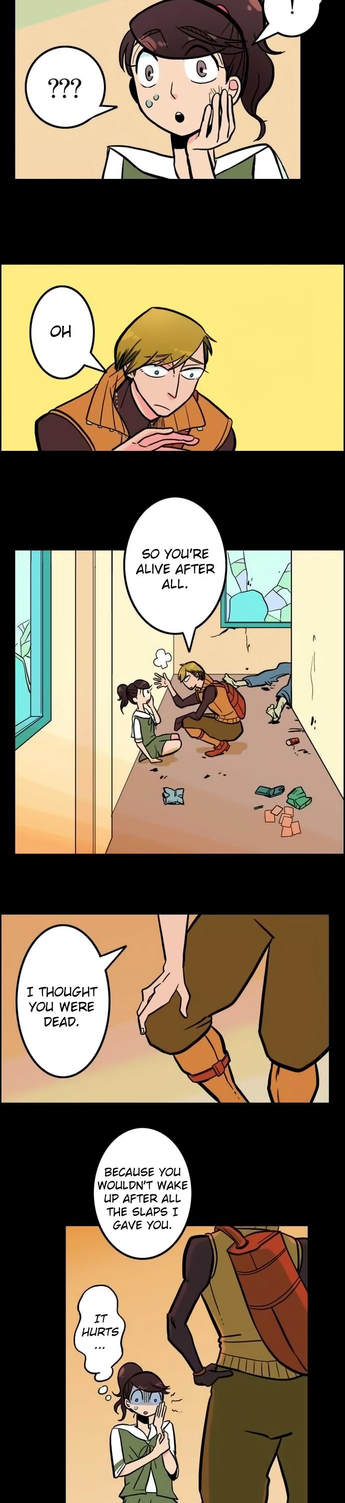 On the way to Living Dead Chapter 2 page 2 - Chapter 2: Company