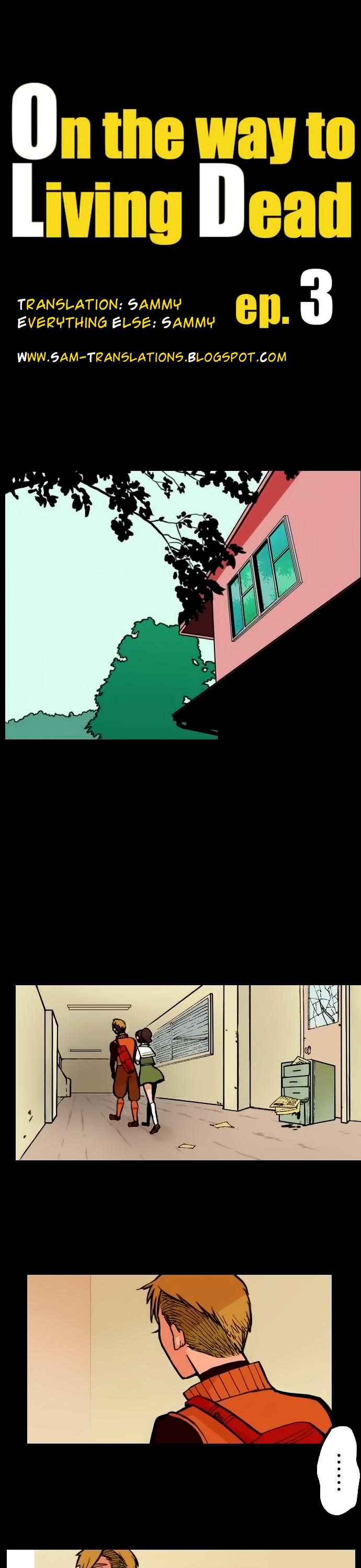 On the way to Living Dead Chapter 3 page 1 - Chapter 3: Nightmare