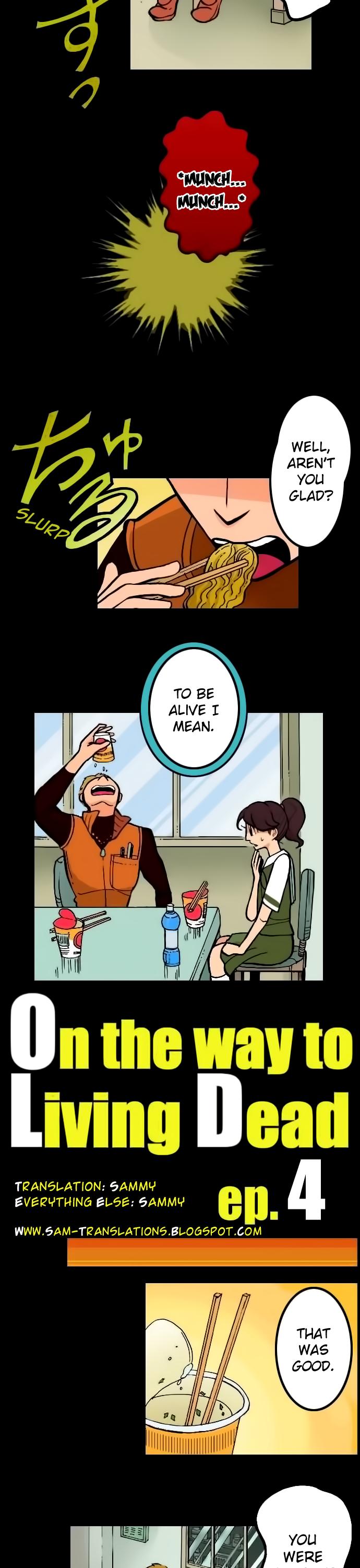 On the way to Living Dead Chapter 4 page 2 - Chapter 4: Rest