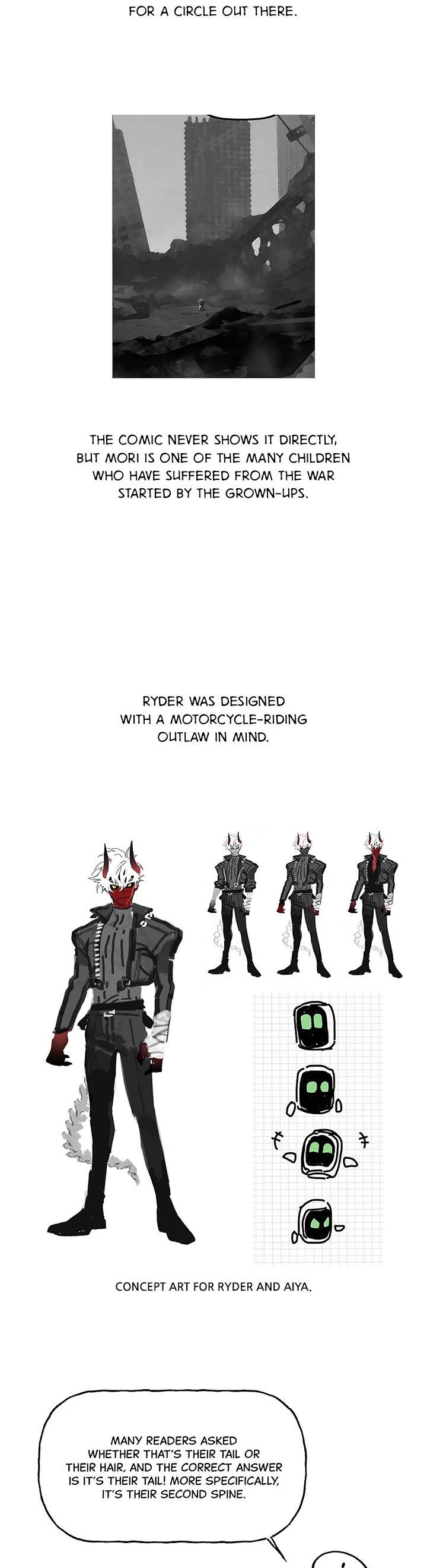 On the Way to Meet Mom Chapter 31.5 page 11 - Chapter 31.5: Afterword