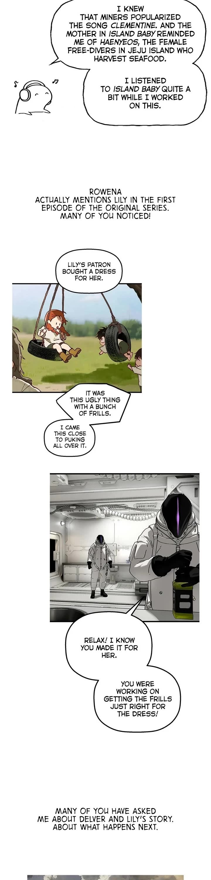 On the Way to Meet Mom Chapter 54 page 11 - Chapter 54: Afterword [END]