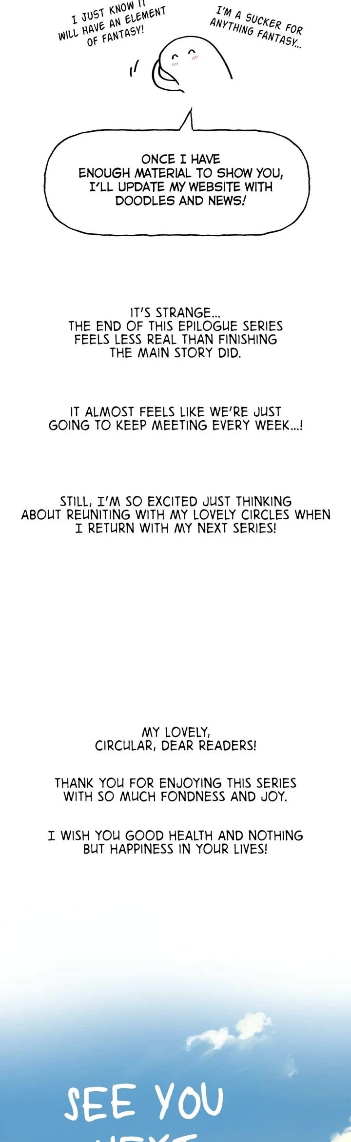 On the Way to Meet Mom Chapter 54 page 17 - Chapter 54: Afterword [END]