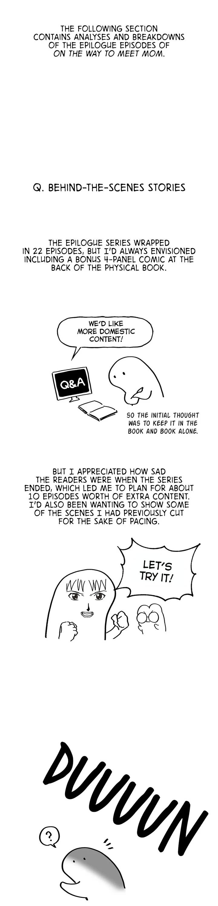 On the Way to Meet Mom Chapter 54 page 4 - Chapter 54: Afterword [END]