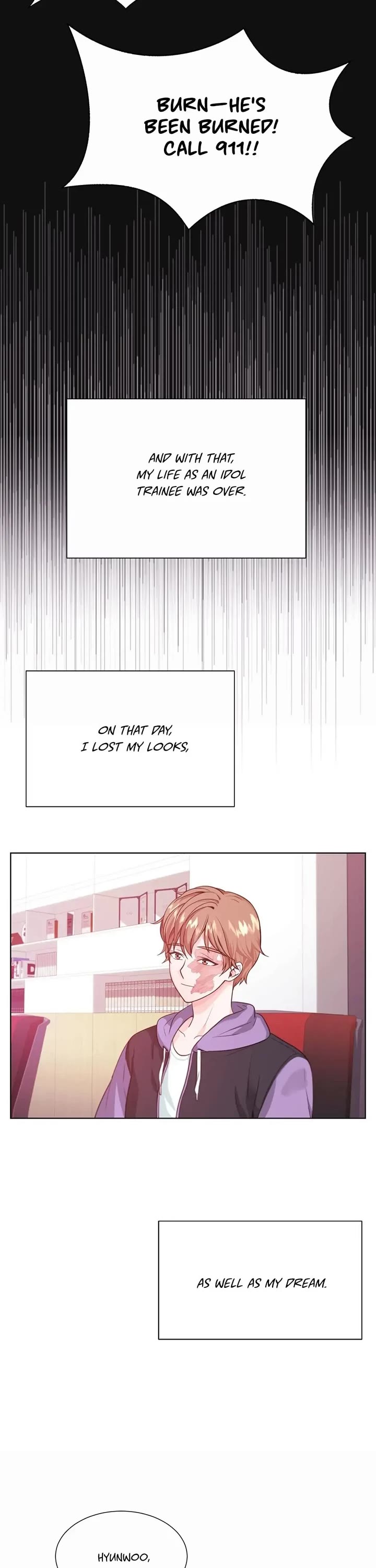 Once Again Idol Chapter 1 page 11 - Chapter 1: My Life As An Idol Trainee