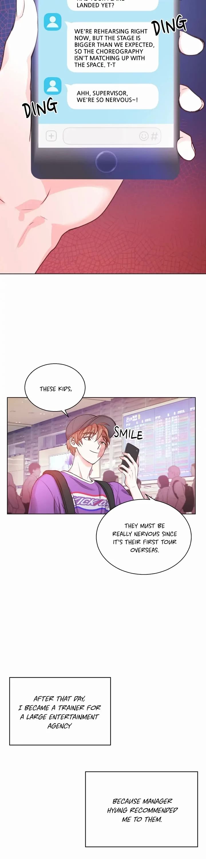 Once Again Idol Chapter 1 page 21 - Chapter 1: My Life As An Idol Trainee