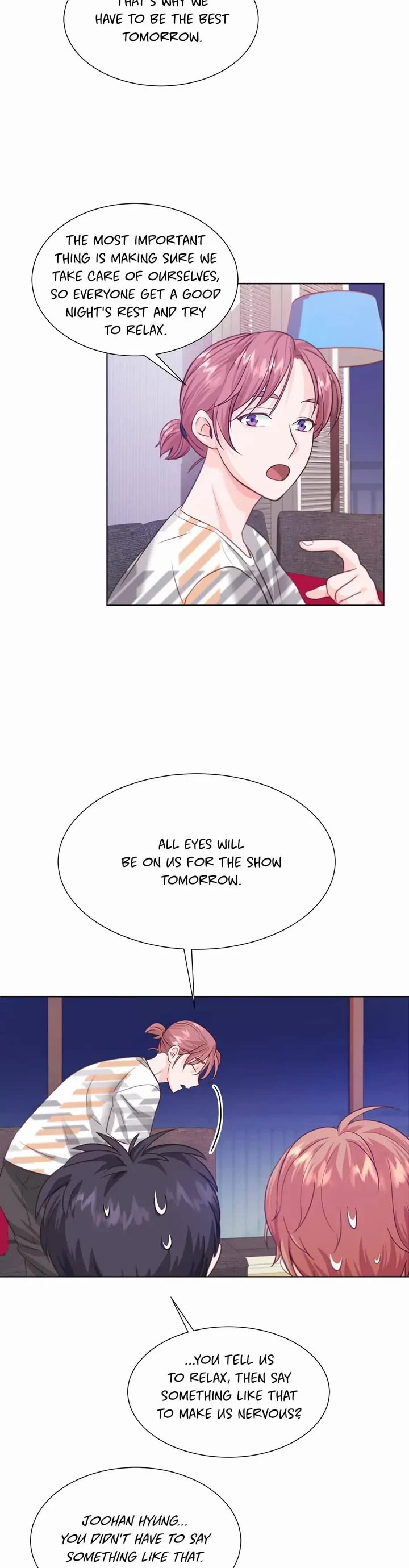 Once Again Idol Chapter 14 page 10 - Chapter 14: He's Lost His Confidence