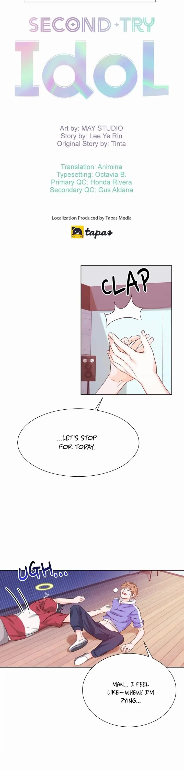 Once Again Idol Chapter 14 page 3 - Chapter 14: He's Lost His Confidence