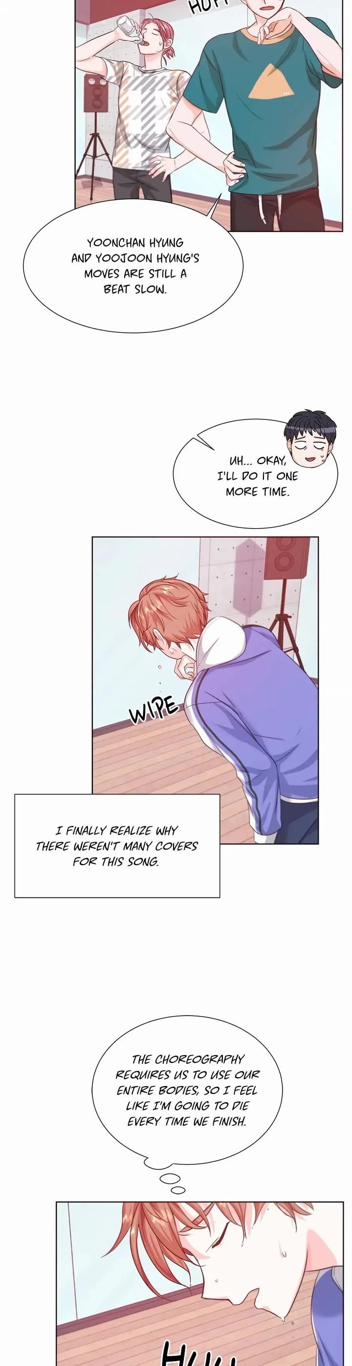 Once Again Idol Chapter 14 page 5 - Chapter 14: He's Lost His Confidence