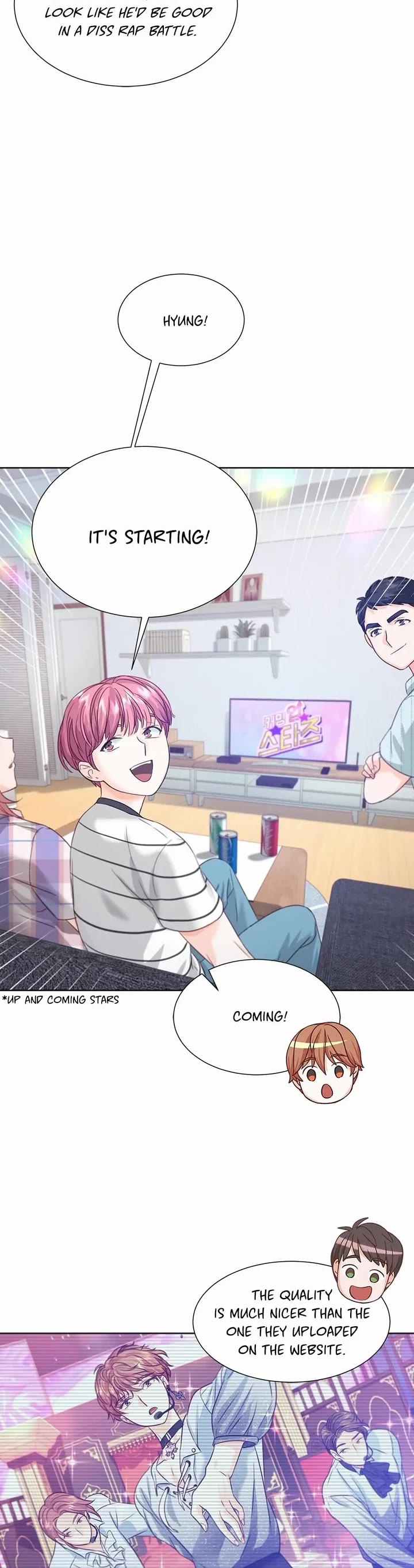 Once Again Idol Chapter 25 page 10 - Chapter 25: Everyone's Watching Us