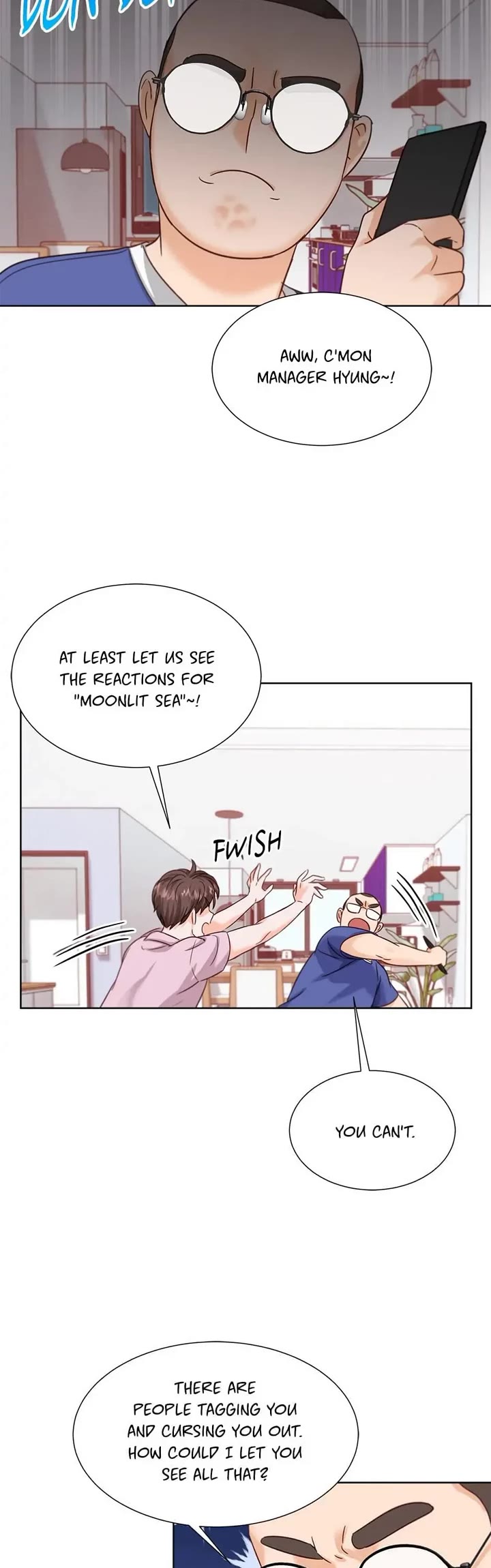 Once Again Idol Chapter 25 page 14 - Chapter 25: Everyone's Watching Us