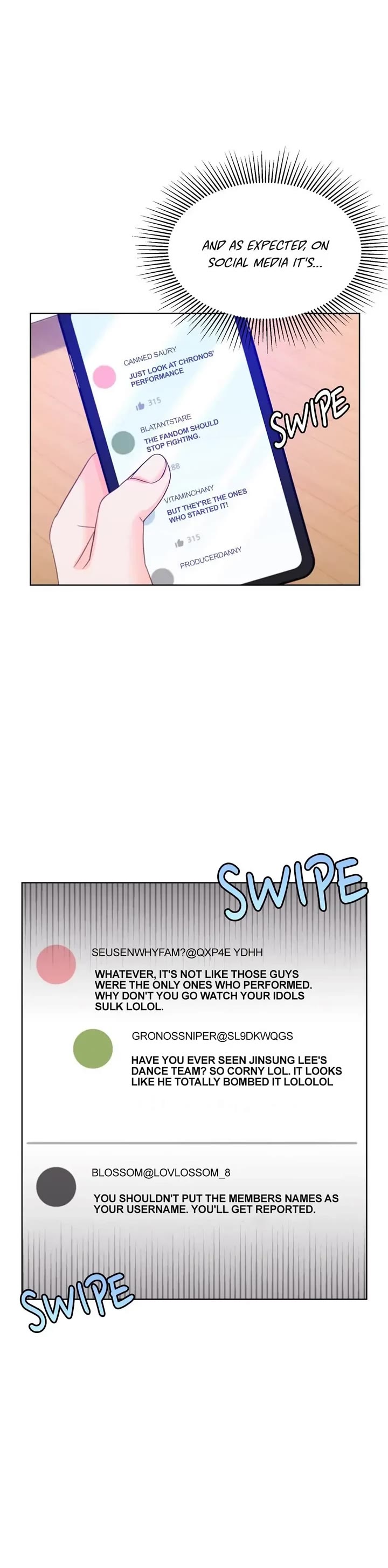 Once Again Idol Chapter 25 page 5 - Chapter 25: Everyone's Watching Us