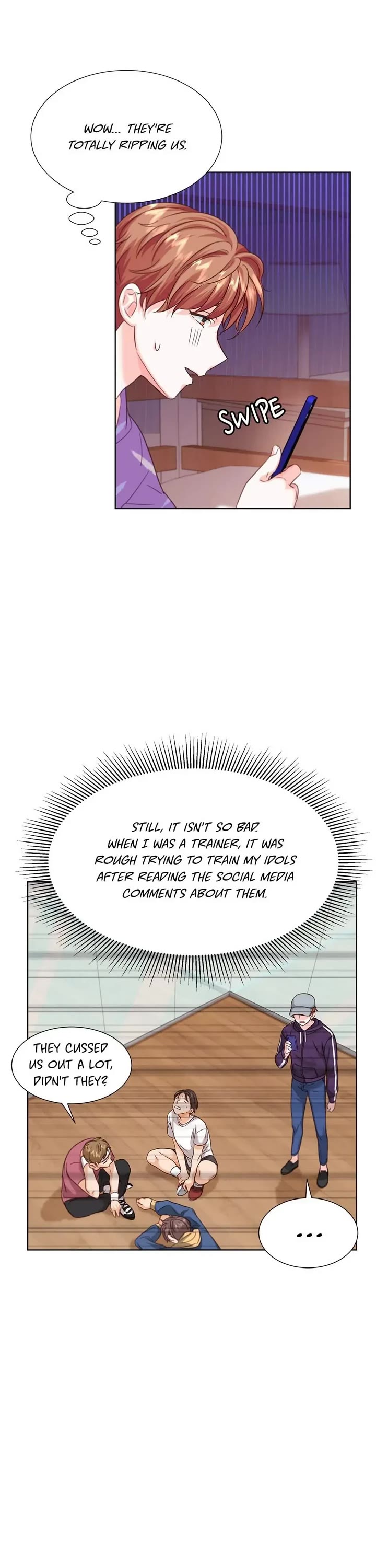 Once Again Idol Chapter 25 page 6 - Chapter 25: Everyone's Watching Us