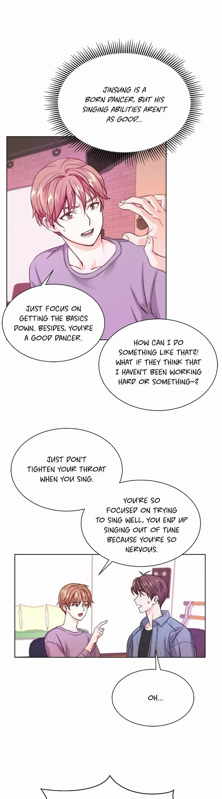 Once Again Idol Chapter 3 page 10 - Chapter 3: Who Is That Trainee?
