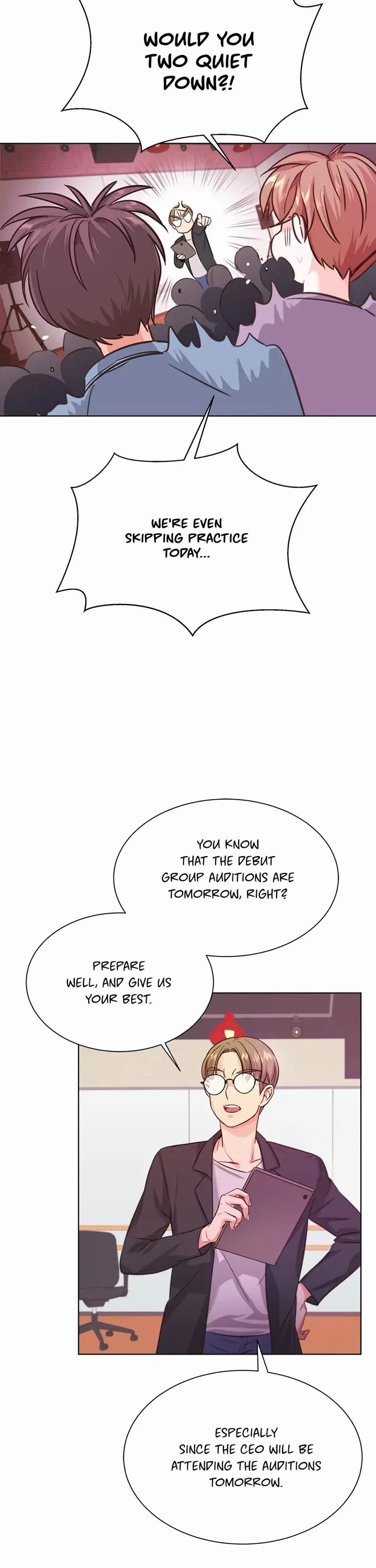 Once Again Idol Chapter 3 page 11 - Chapter 3: Who Is That Trainee?