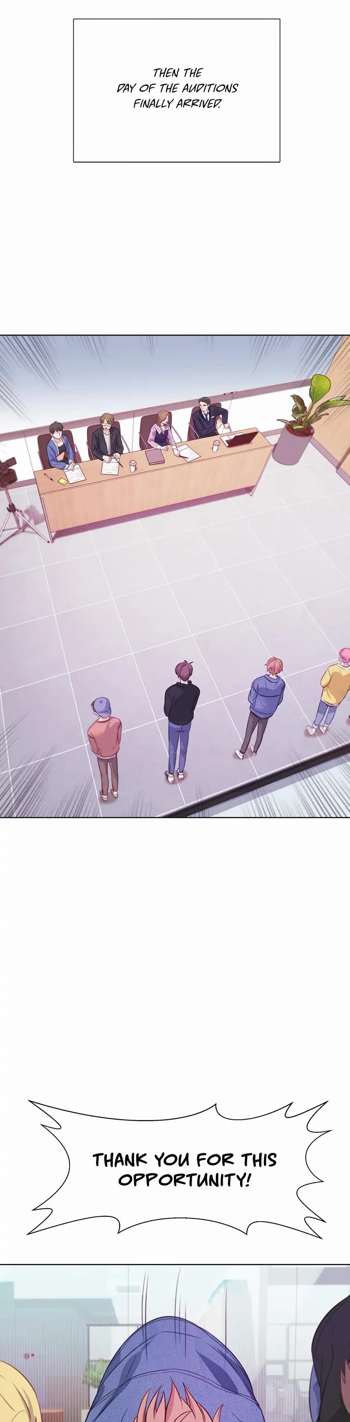 Once Again Idol Chapter 3 page 14 - Chapter 3: Who Is That Trainee?
