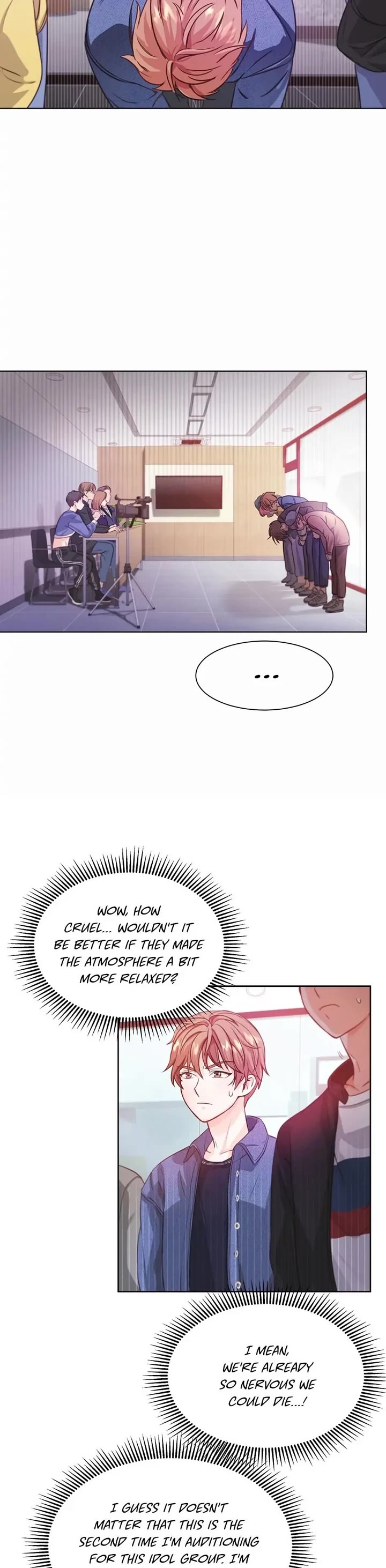 Once Again Idol Chapter 3 page 15 - Chapter 3: Who Is That Trainee?