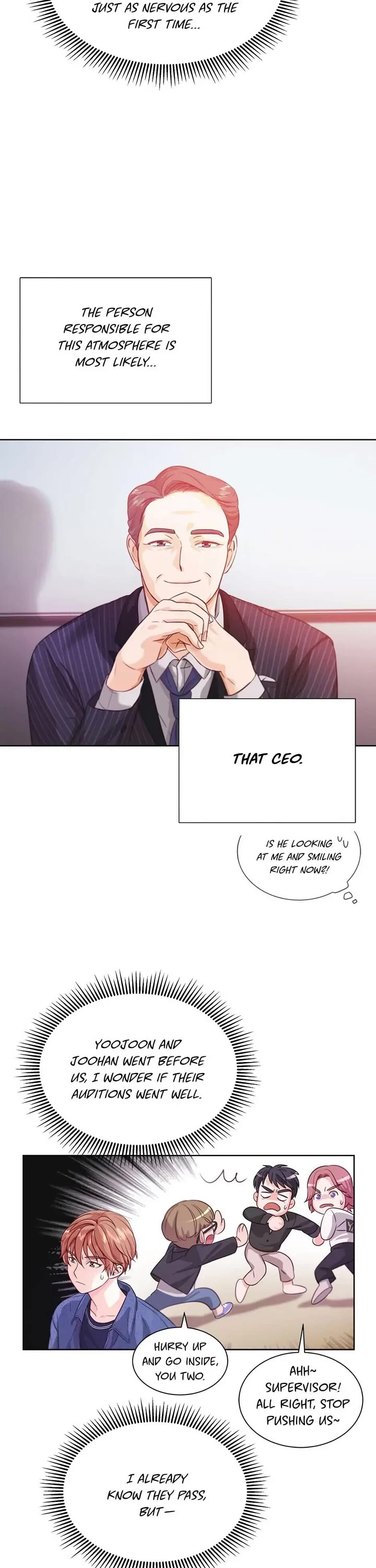 Once Again Idol Chapter 3 page 16 - Chapter 3: Who Is That Trainee?