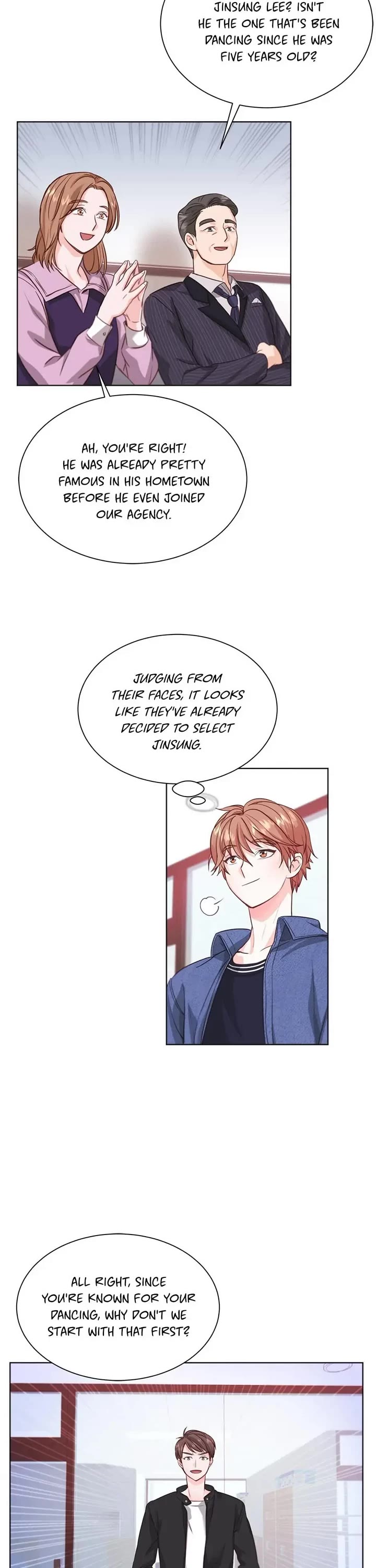 Once Again Idol Chapter 3 page 21 - Chapter 3: Who Is That Trainee?