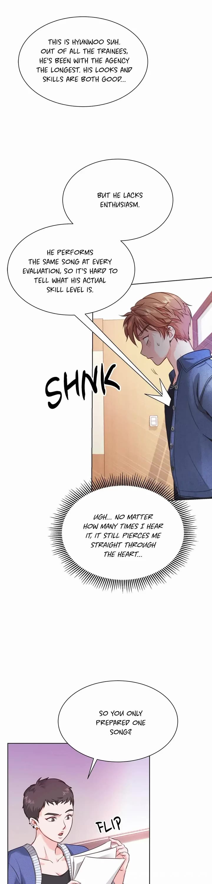 Once Again Idol Chapter 3 page 27 - Chapter 3: Who Is That Trainee?