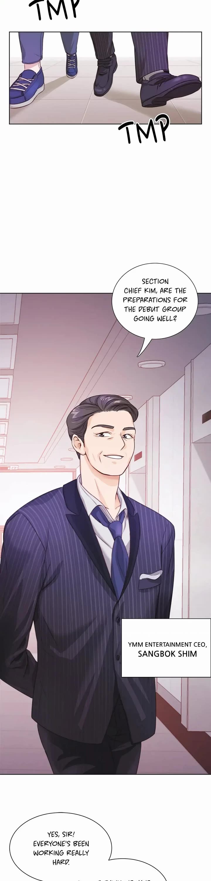 Once Again Idol Chapter 3 page 3 - Chapter 3: Who Is That Trainee?