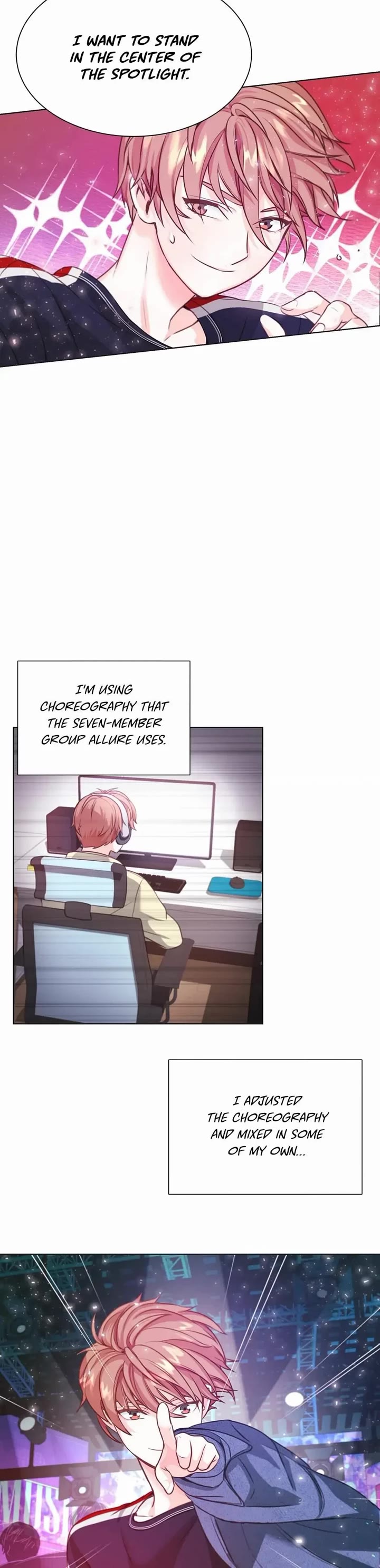Once Again Idol Chapter 3 page 35 - Chapter 3: Who Is That Trainee?