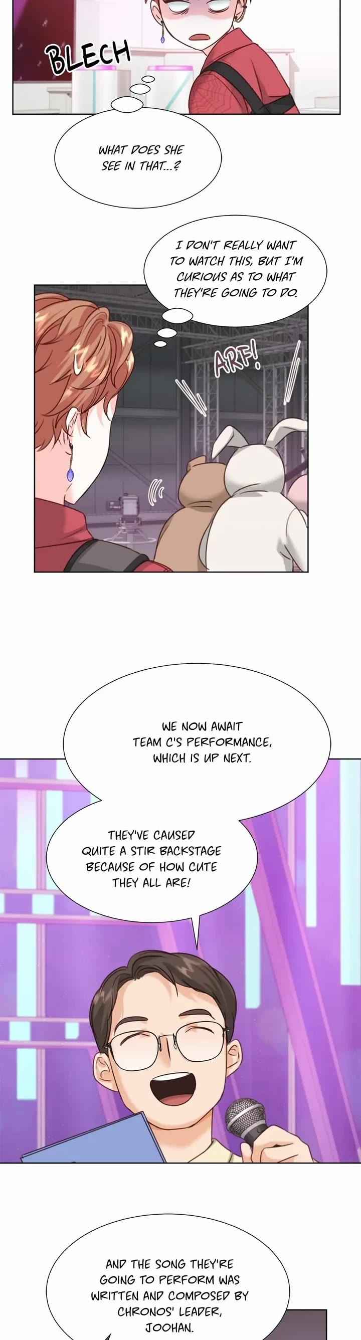 Once Again Idol Chapter 31 page 14 - Chapter 31: The Show Begins
