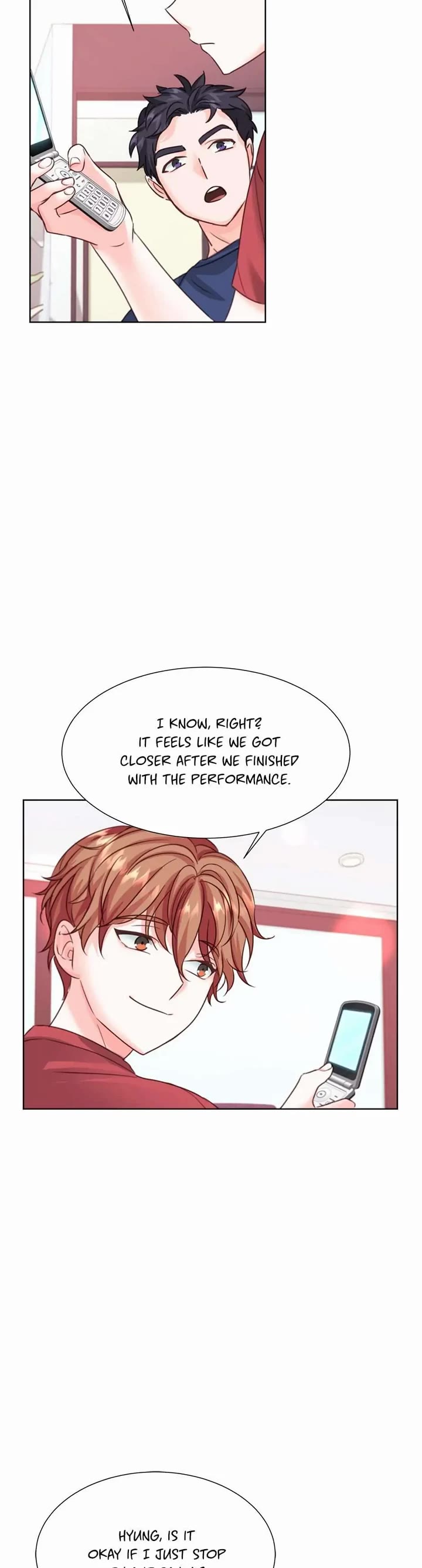 Once Again Idol Chapter 34 page 10 - Chapter 34: Amazing News