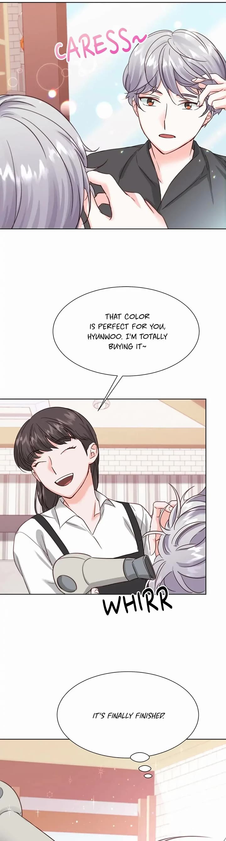 Once Again Idol Chapter 40 page 5 - Chapter 40: New Hair