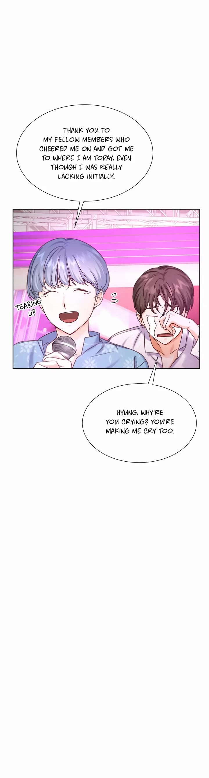 Once Again Idol Chapter 44 page 44 - Chapter 44: Surprising Tears