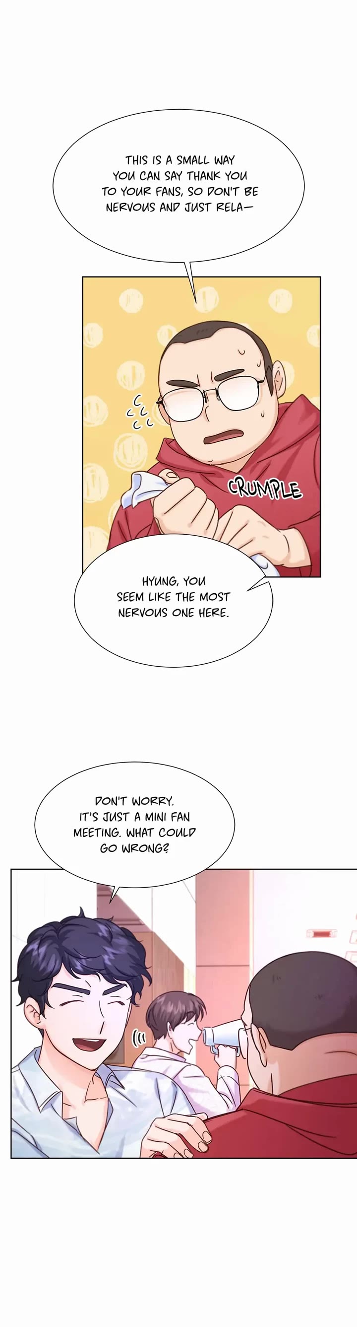 Once Again Idol Chapter 45 page 10 - Chapter 45: Fans