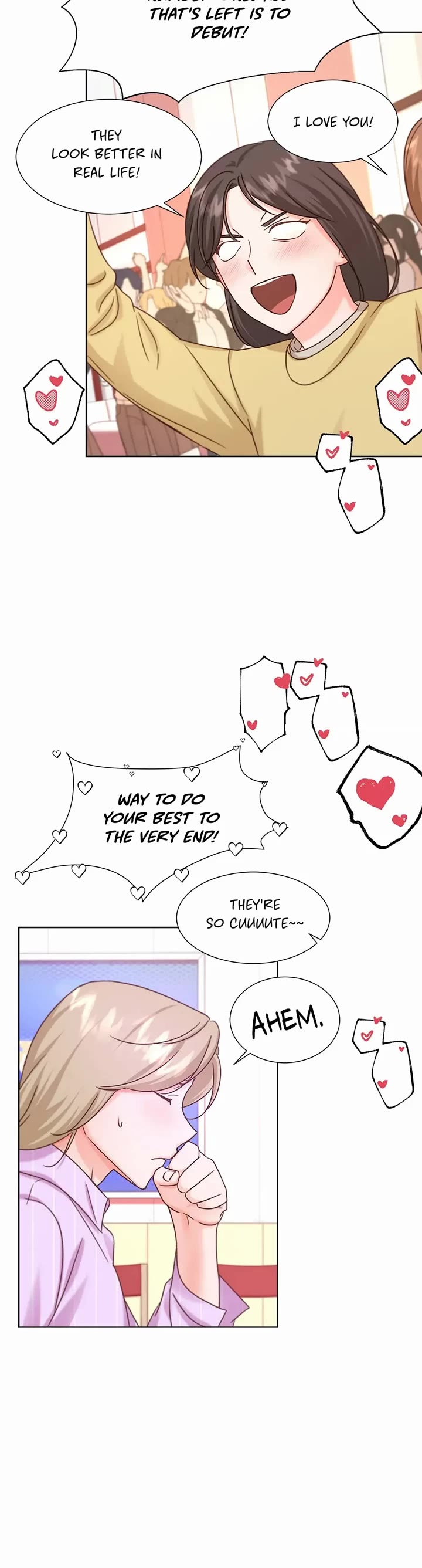 Once Again Idol Chapter 45 page 15 - Chapter 45: Fans
