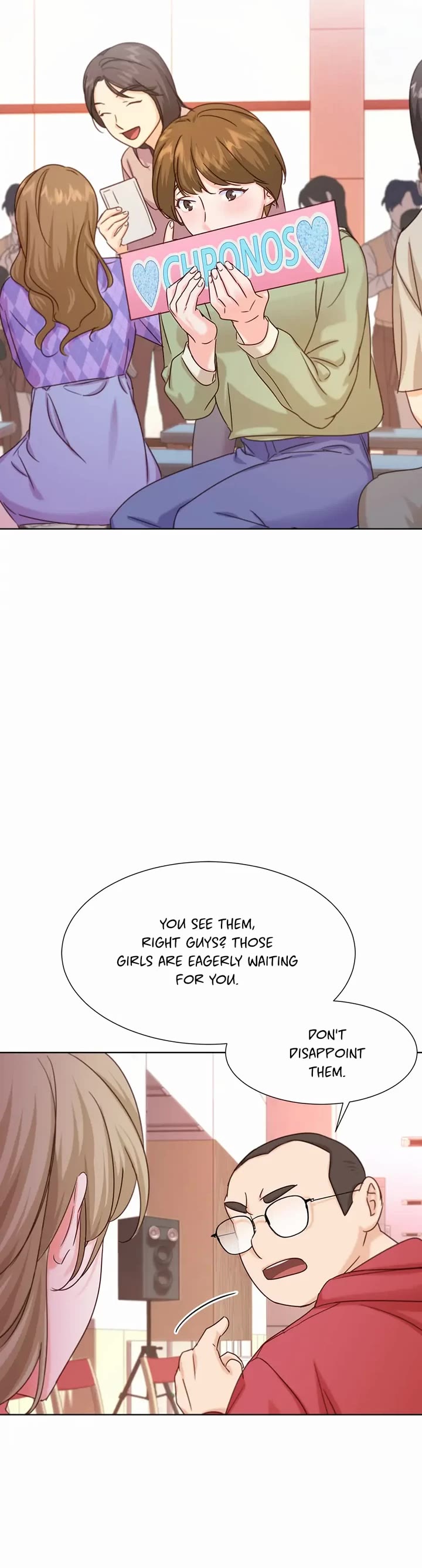 Once Again Idol Chapter 45 page 9 - Chapter 45: Fans