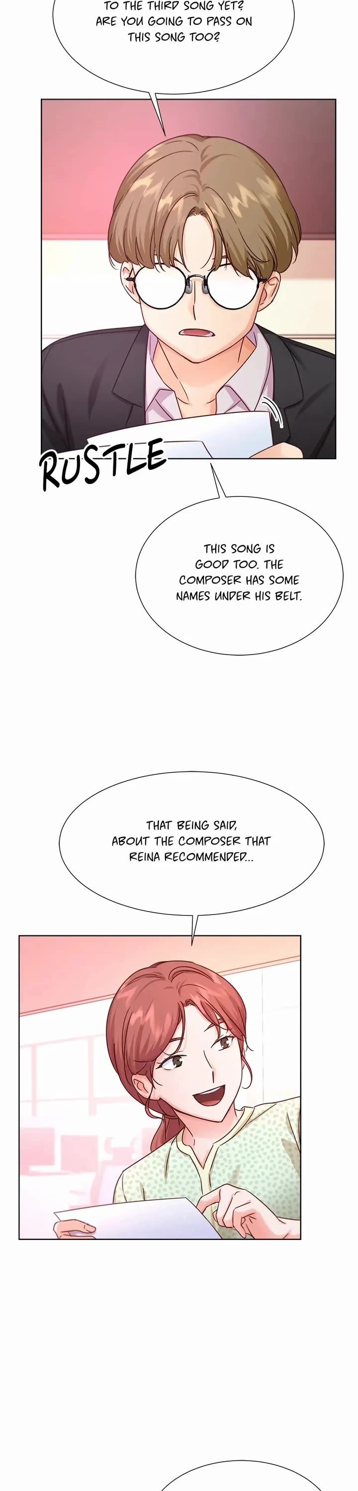 Once Again Idol Chapter 46 page 13 - Chapter 46: Debut Demo