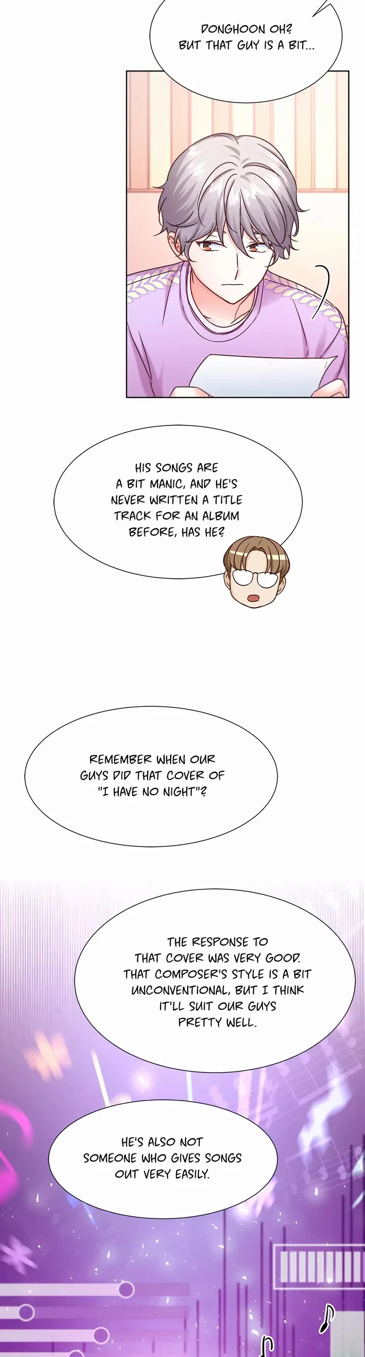 Once Again Idol Chapter 46 page 14 - Chapter 46: Debut Demo