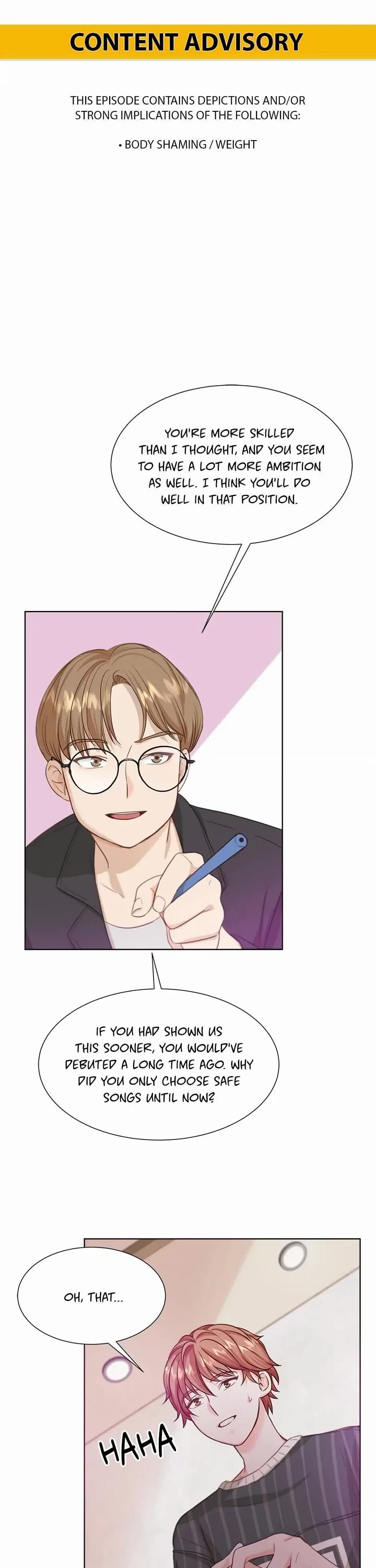 Once Again Idol Chapter 5 page 1 - Chapter 5: Not Measuring Up