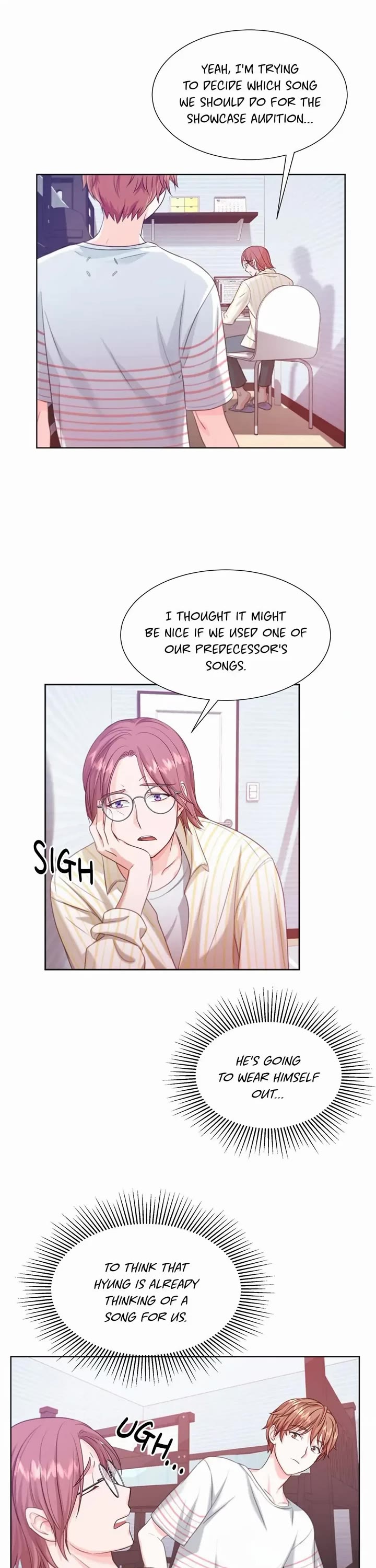 Once Again Idol Chapter 5 page 18 - Chapter 5: Not Measuring Up
