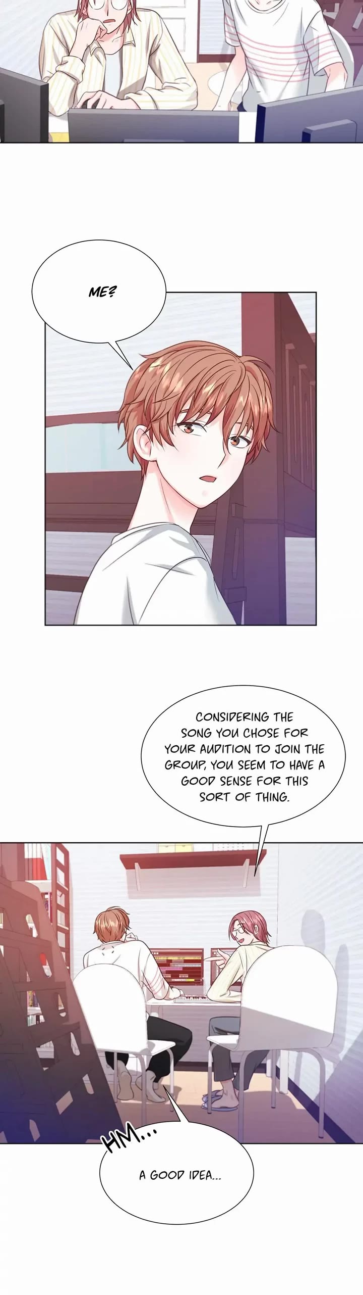 Once Again Idol Chapter 5 page 20 - Chapter 5: Not Measuring Up