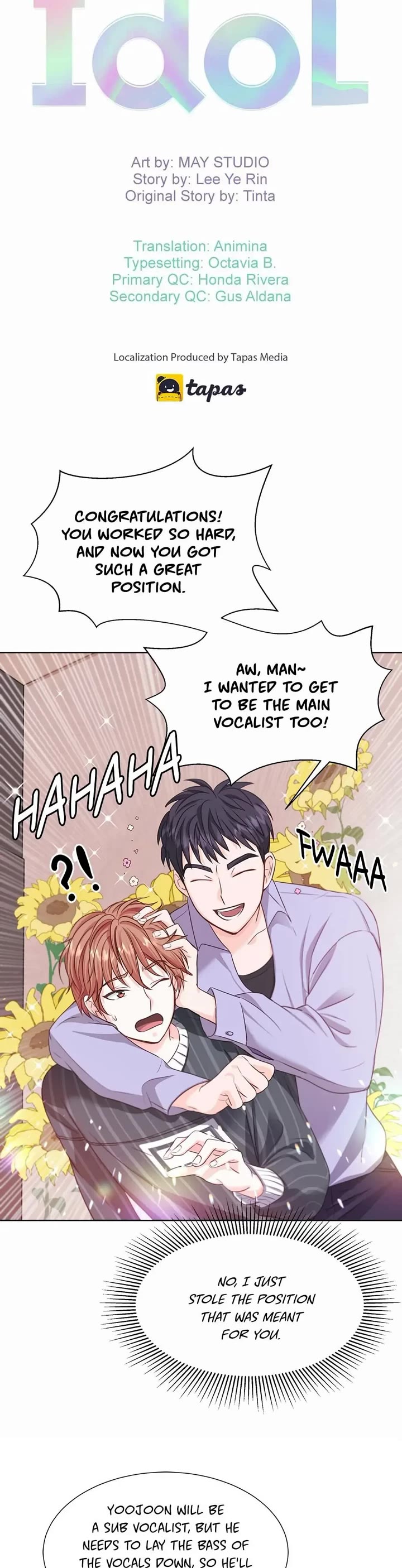 Once Again Idol Chapter 5 page 4 - Chapter 5: Not Measuring Up