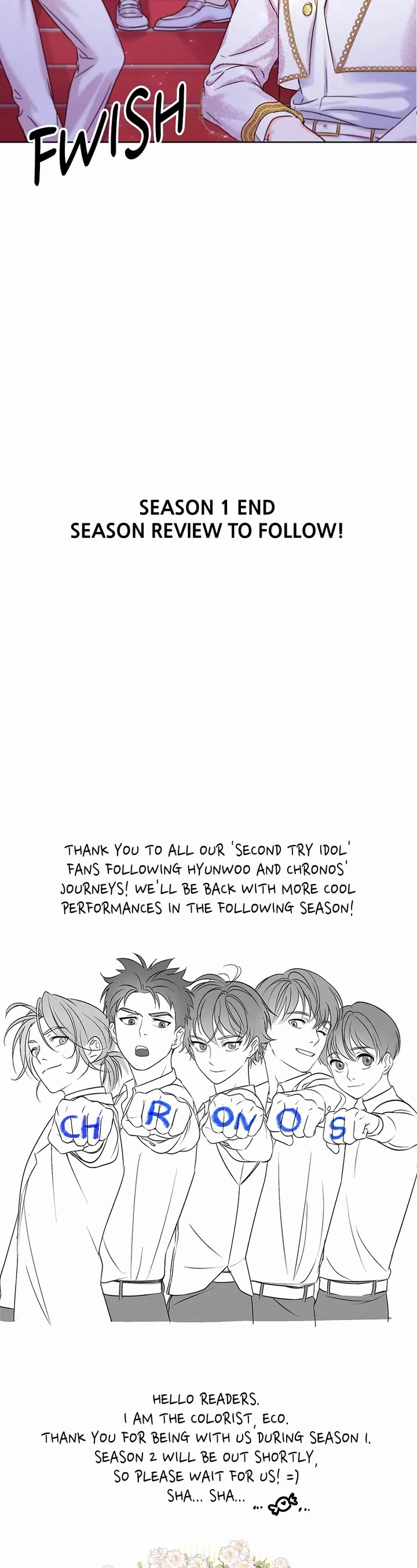 Once Again Idol Chapter 50 page 50 - Chapter 50: A Scary Contest (End of Season 1)