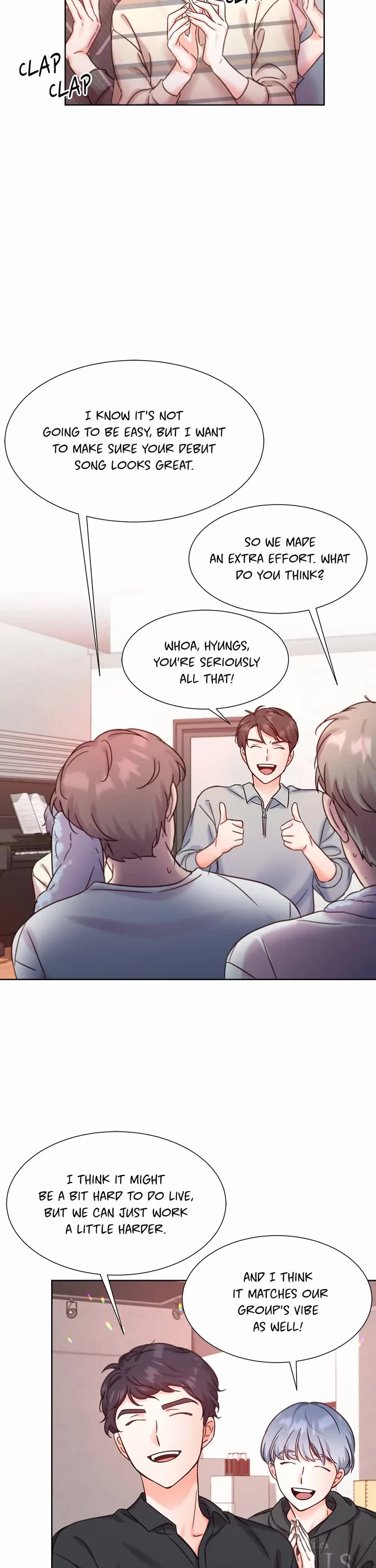 Once Again Idol Chapter 51 page 11 - Chapter 51 [FIXED]: New Choreography (Season 2)