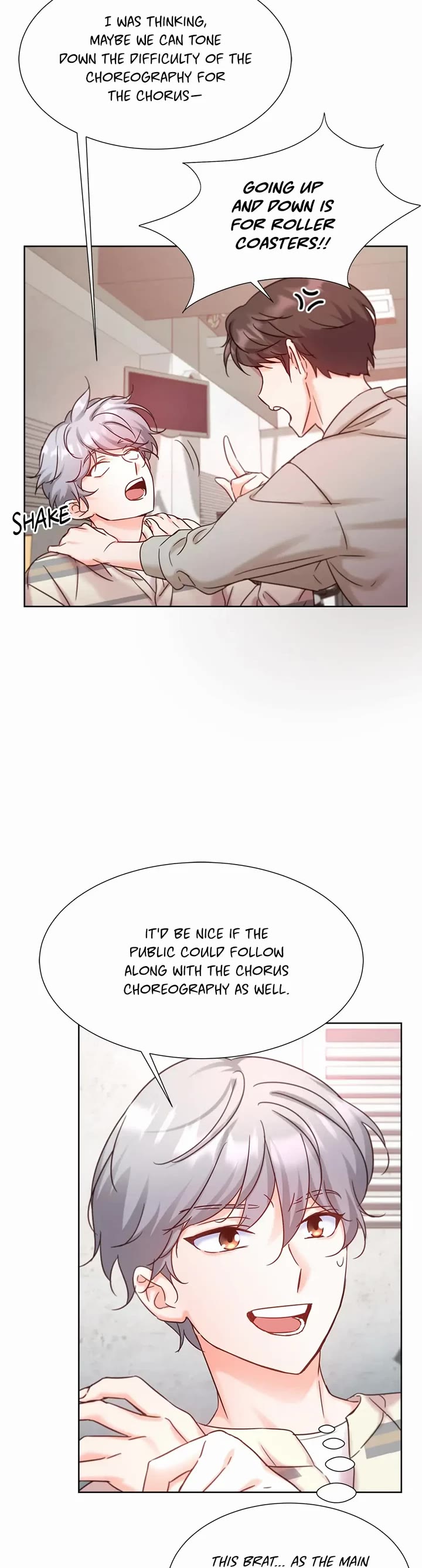 Once Again Idol Chapter 51 page 15 - Chapter 51 [FIXED]: New Choreography (Season 2)