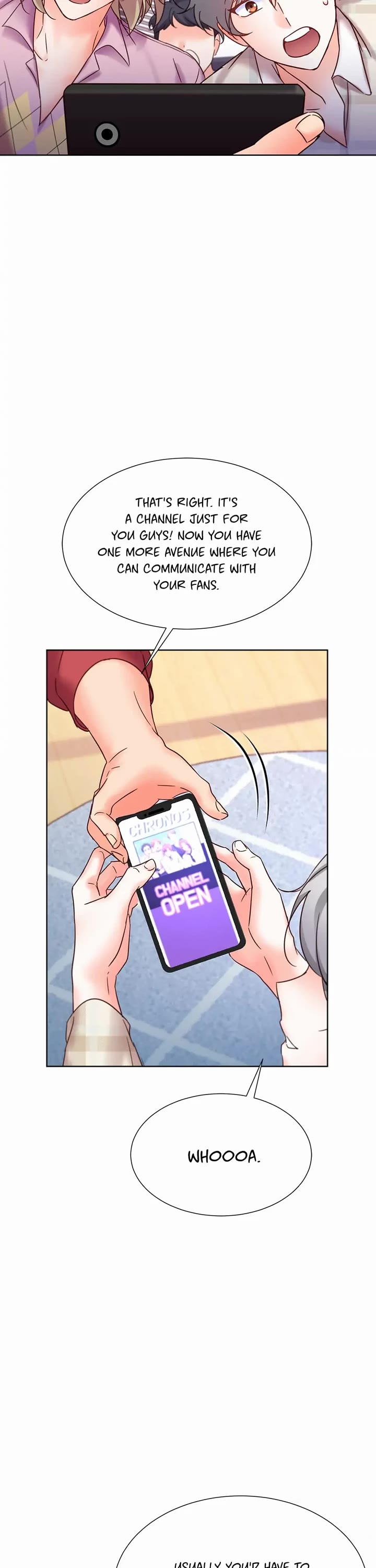 Once Again Idol Chapter 55 page 31 - Chapter 55: Our Own Channel