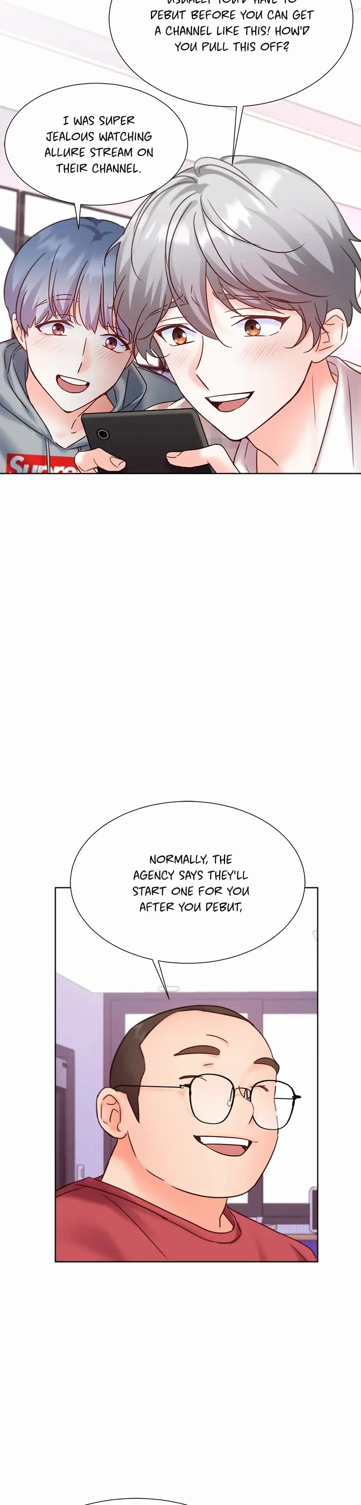 Once Again Idol Chapter 55 page 32 - Chapter 55: Our Own Channel