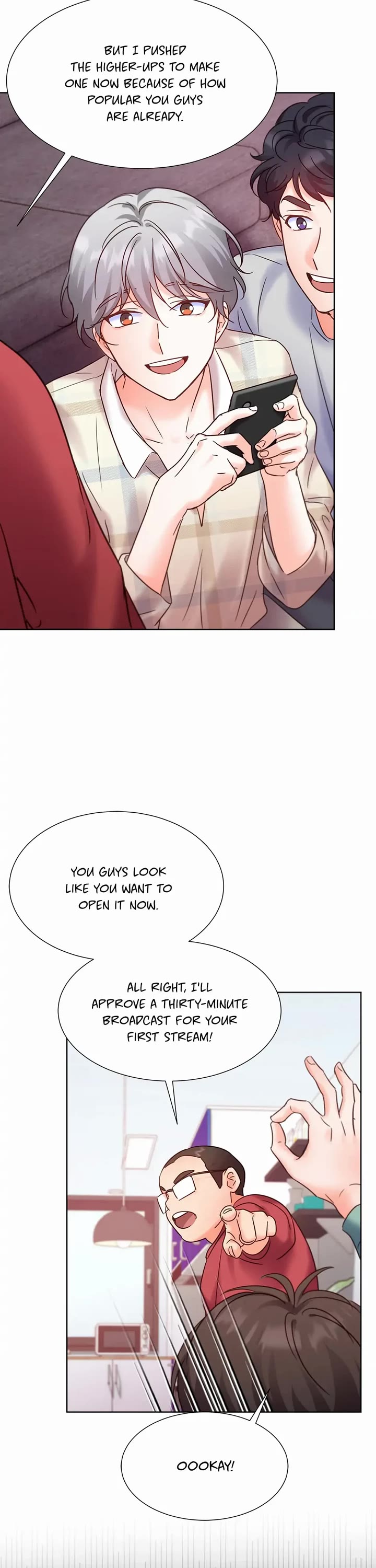 Once Again Idol Chapter 55 page 33 - Chapter 55: Our Own Channel