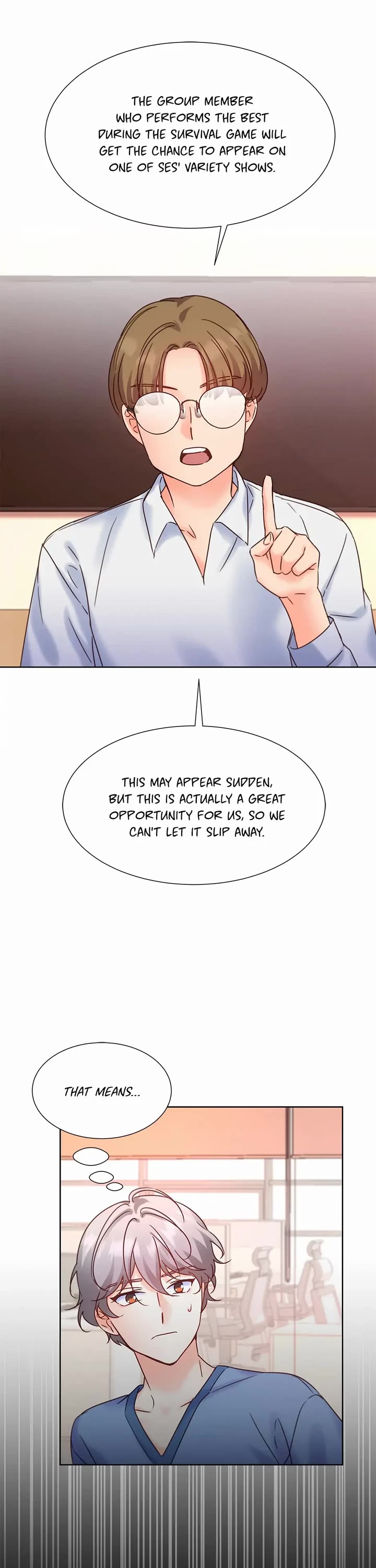 Once Again Idol Chapter 57 page 1 - Chapter 57: Dazzling MC