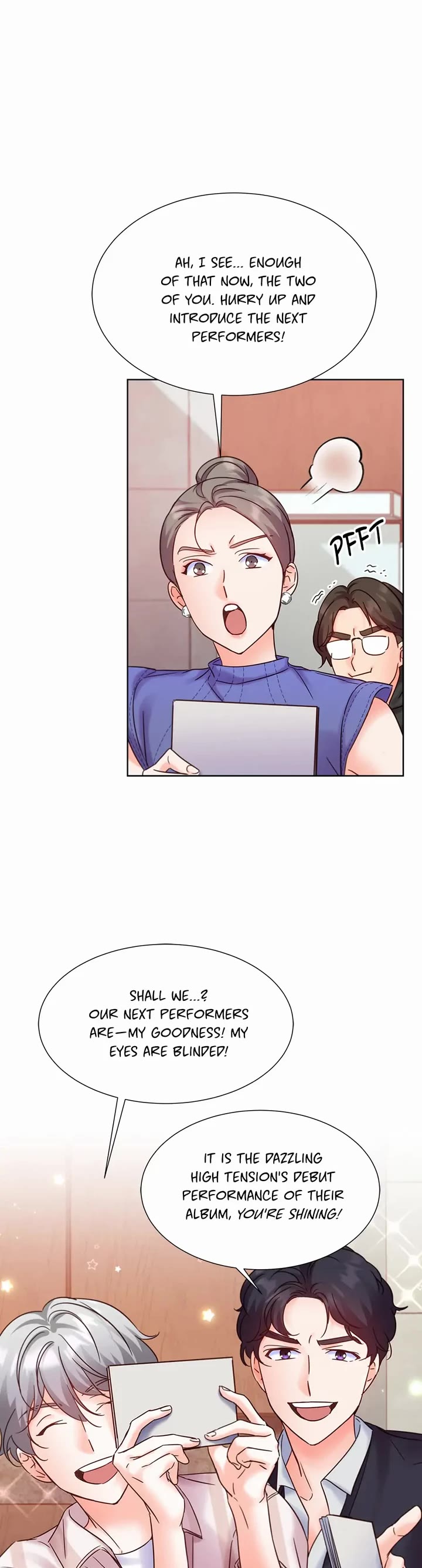 Once Again Idol Chapter 57 page 19 - Chapter 57: Dazzling MC